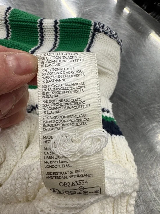 NWT Anthropologie Daily Practice Le Tour Crew Neck Sweater Size M - Picture 4 of 7